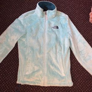 Teal & SuperSoft North Face Zip-Up Jacket